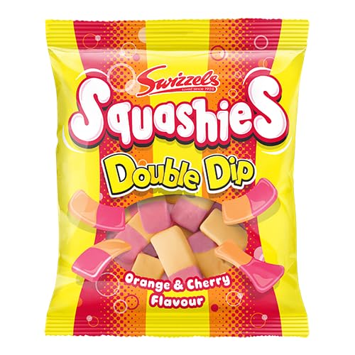 Amazon.com : Swizzels Squashies Double Dip Orange & Cherry Flavour